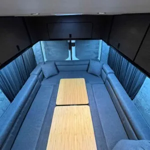 Caravan upholstery — full interior recover