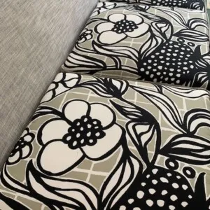 Caravan upholstery — corner seating