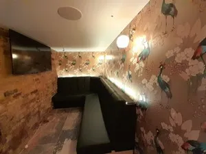 Finished pub seating in situ
