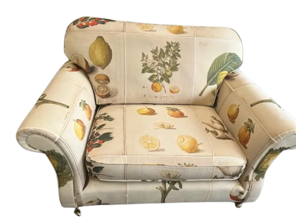 Love chair (small two-seater) reupholstered