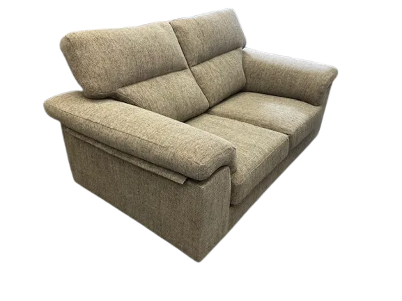 Classic three-seater settee reupholstered
