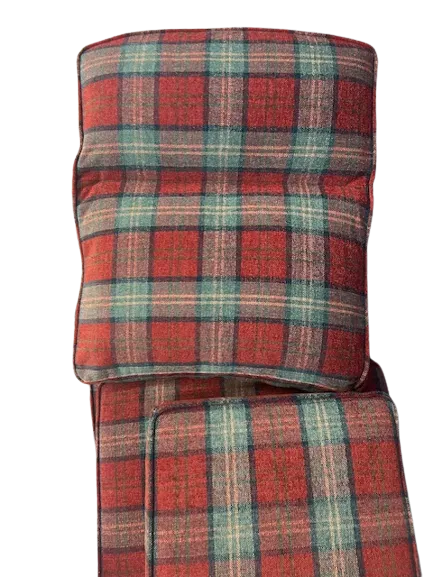 Wicker furniture cushions recovered