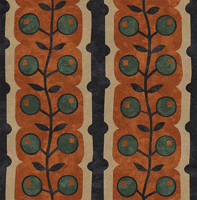 Archive Collection Boscome Stripe Sienna swatch