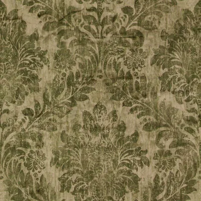 Classic Velvet Chaucer Velvet Print Artichoke swatch