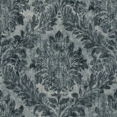 Classic Velvet Chaucer Velvet Print Cyan swatch