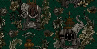 Absolute Loveliness - Beautiful Elephantasy Gin Bottle Green swatch
