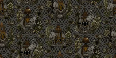 Absolute Loveliness - Beautiful Elephantasy Anthracite swatch
