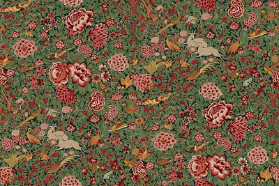 Archive Collection Forest Scene Jade swatch