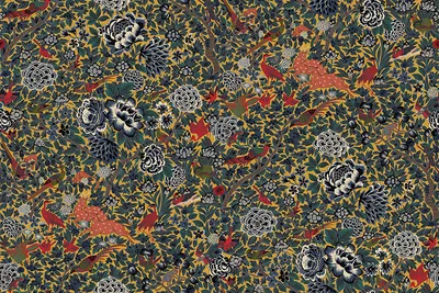 Archive Collection Forest Scene Citrus swatch