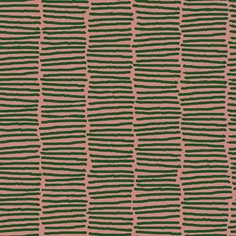 Archive Collection Forest Scene Co-ord Rhubarb swatch