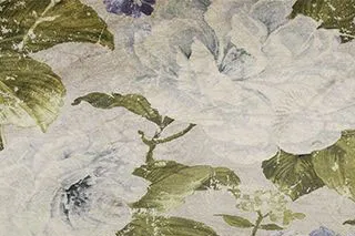 Classic Velvet Hemingway Velvet Print Blue swatch