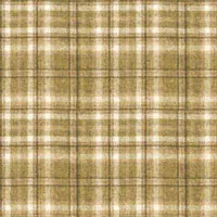 Wool Plaid Vol 2 Harrogate Plaid Natural Green swatch