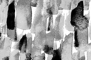 Contemporary Velvet Impasto Velvet Print Mono swatch