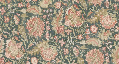 Archive Collection on Linen Kandesh Fossil swatch