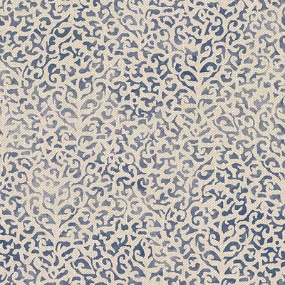 Archive Collection on Linen Kandesh Co-ord Prussian swatch
