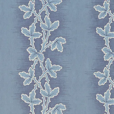 The Arthur Portfolio Lunds Leaf Chambray 1 swatch