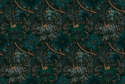 Absolute Loveliness - Beautiful Morris Major Peacock swatch