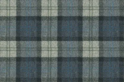 Wool Plaid Vol 3 Oban Plaid Bayside Blue swatch