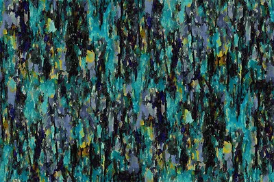 Contemporary Velvet Palette Velvet Print Teal swatch