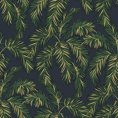 Archive Collection Persian Wood Co-ord Midnight swatch