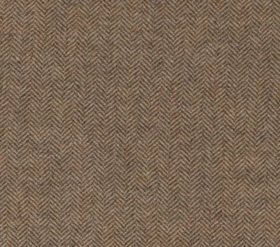 Pendle Tweed Classic Alice Herringbone Chestnut swatch