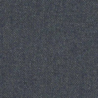 Pendle Tweed Classic Alice Herringbone Navy swatch