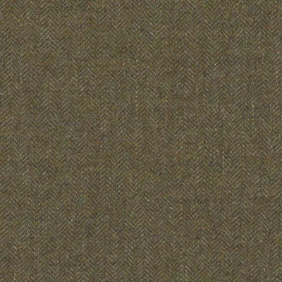 Pendle Tweed Classic Alice Herringbone Pine swatch