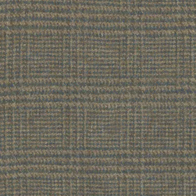 Pendle Tweed Classic Demdike Check Hunter Green swatch