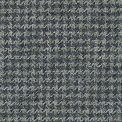 Pendle Tweed Classic Isabel Houndstooth Thunder swatch