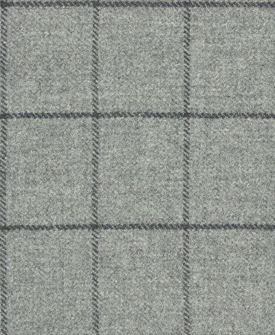 Pendle Tweed Classic Elizabeth Windowpane Grey/Black swatch