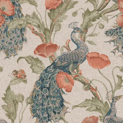 Heirloom Penelope Peacock Col 4 swatch