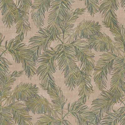 Archive Collection on Linen Persian Wood Co-ord Sand swatch