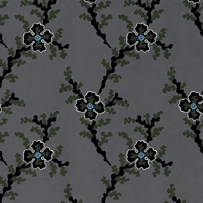 The Arthur Portfolio St James Charcoal swatch