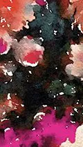 Contemporary Velvet Vague Velvet Print Rose swatch