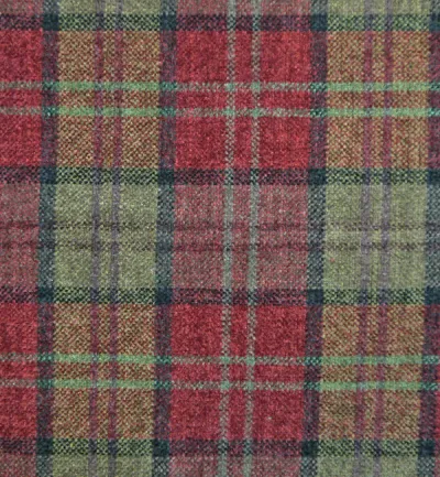 Lana Claret Plaid swatch