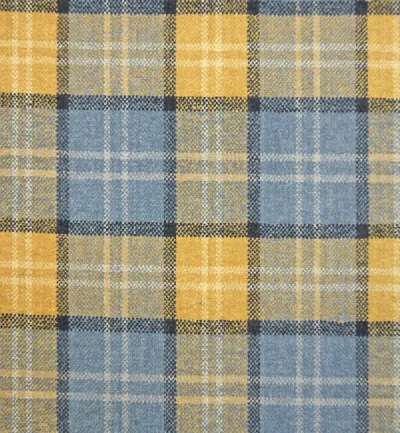 Lana Ocean Plaid swatch