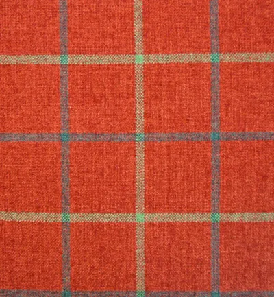 Lana Ruby Window Pane swatch
