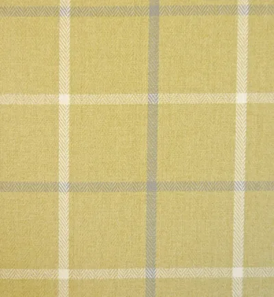 Piazza Mustard Window Pane swatch