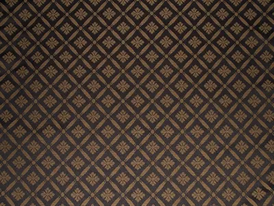 Damask Trellis Noir swatch