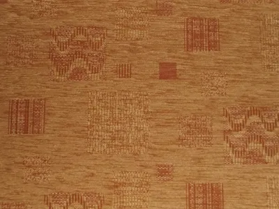 Portobello Designs Patchwork Rust swatch