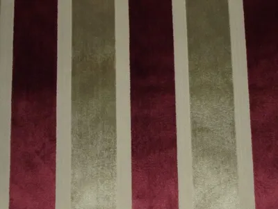 Eleganza Broad Stripe Cranberry swatch