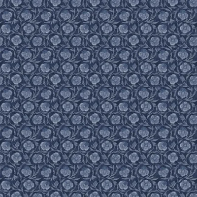 Laurel Indigo swatch